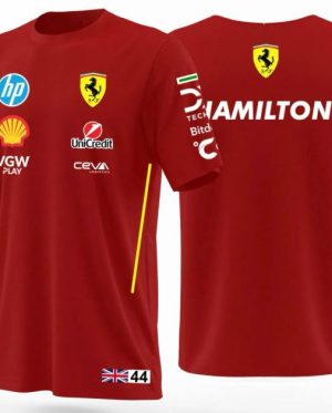 Lewis Hamilton Ferrari F1 Kids T-Shirt