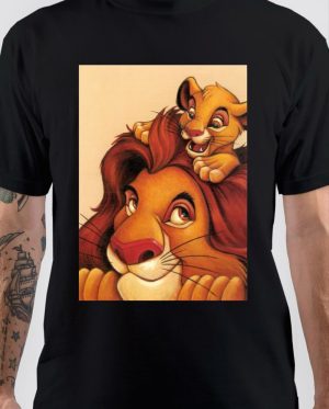 Lion king Mufasa And Simba T-Shirt