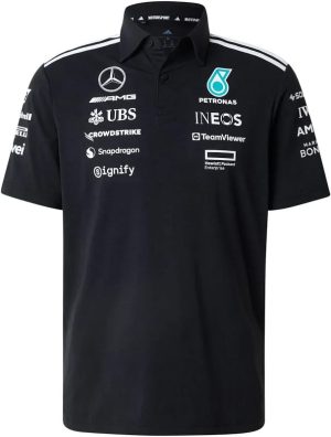 Mercedes F1 2025 Polo T-Shirt