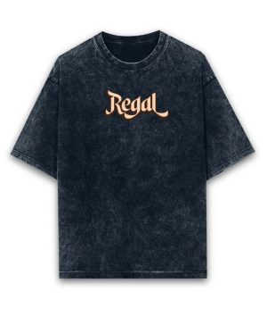 Regal Snake Acid Wash Oversized T-Shirt