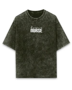 Registered Nurse Acid Wash Oversized T-Shirt