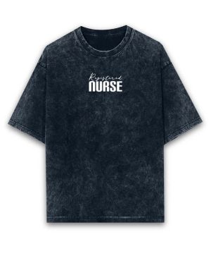 Registered Nurse Acid Wash Oversized T-Shirt