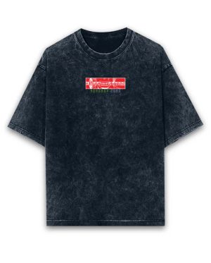 Roronoa Zoro Acid Wash Oversized T-Shirt